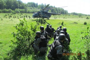 Joint Training of Members of Special Support Unit SIPA and Arme Forces BiH.