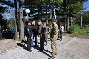 Members of SIPA Special Support Unit and British “Light Dragoons“Exchanged Experience in Special Operations Tactics.