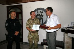 British Embassy Donated Equipment for Training Police Dogs as well as Equipment for Physical Trainin