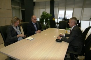 OSCE Head of Mission Ambassador Jonathan Moore Visited SIPA