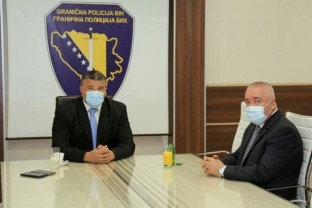 Директор СИПА-е Дарко Ћулум у посјети Граничној полицији БиХ