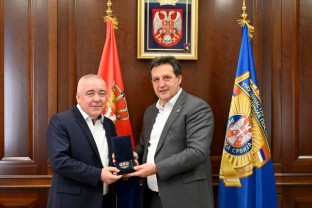 Darko Ćulum, ravnatelj SIPA u posjetu MUP-u Republike Srbije