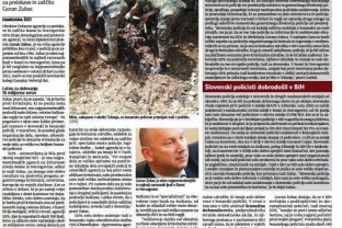OTHERS ABOUT US  -  SLOVENIAN 'VEČER': Crime Fighting – Priority