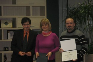 Certificates of Appreciation Awarded to Friends of SIPA