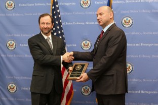 Director of SIPA was Awarded Recognition by FBI