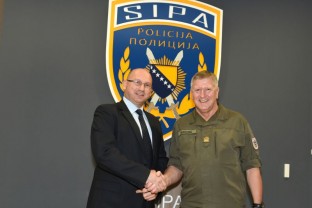 Komandant EUFOR-a u BiH posjetio SIPA-u
