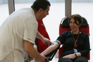 Zaposleni SIPA-e darovali krv